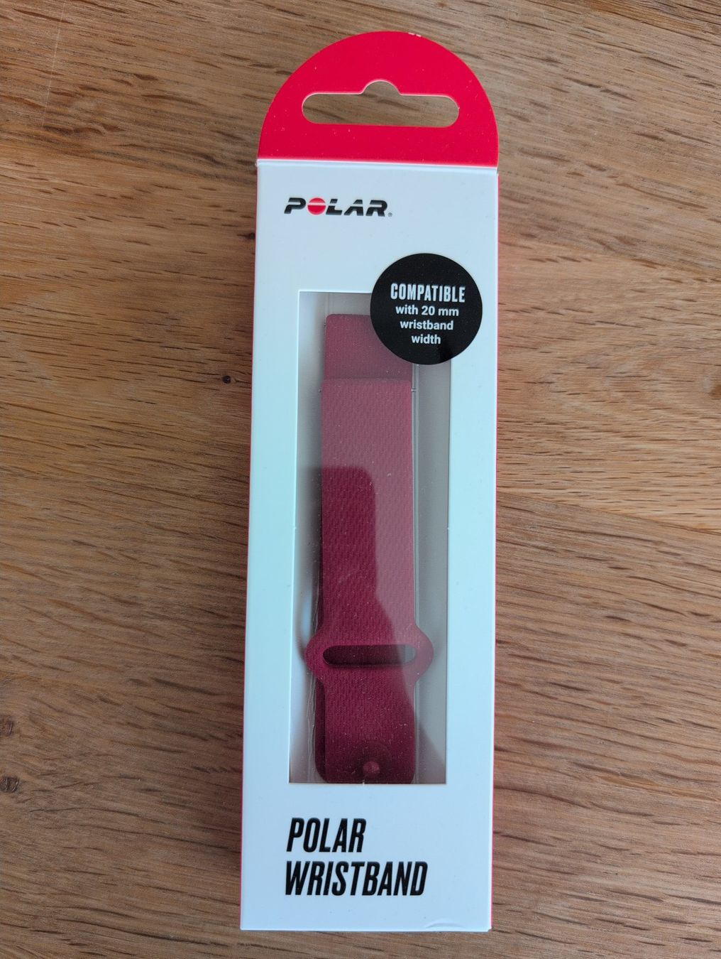 Armbänder & -reifen: POLAR Armband rot S-L – Gebraucht aus Lanzenhaeusern von Schimpanse09