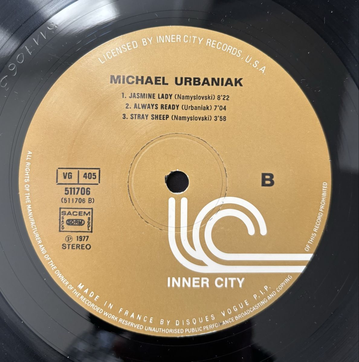 Dischi in vinile: Michael Urbaniak - Urbaniak LP EX/EX – Usato da Neuchâtel venduto da Deivid2 2