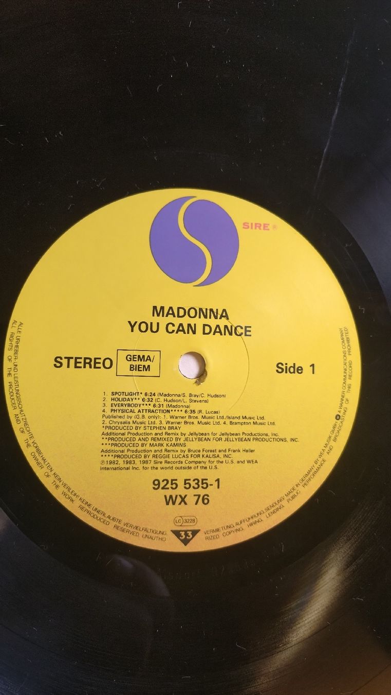Dischi in vinile: Vinyle Madonna You Can Dance  – Usato da Farvagny-le-Grand venduto da LaCaverne 4