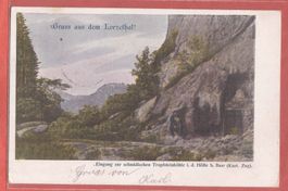 Lorzetal - Eingang Tropfsteinhölle bei Baar - 1904