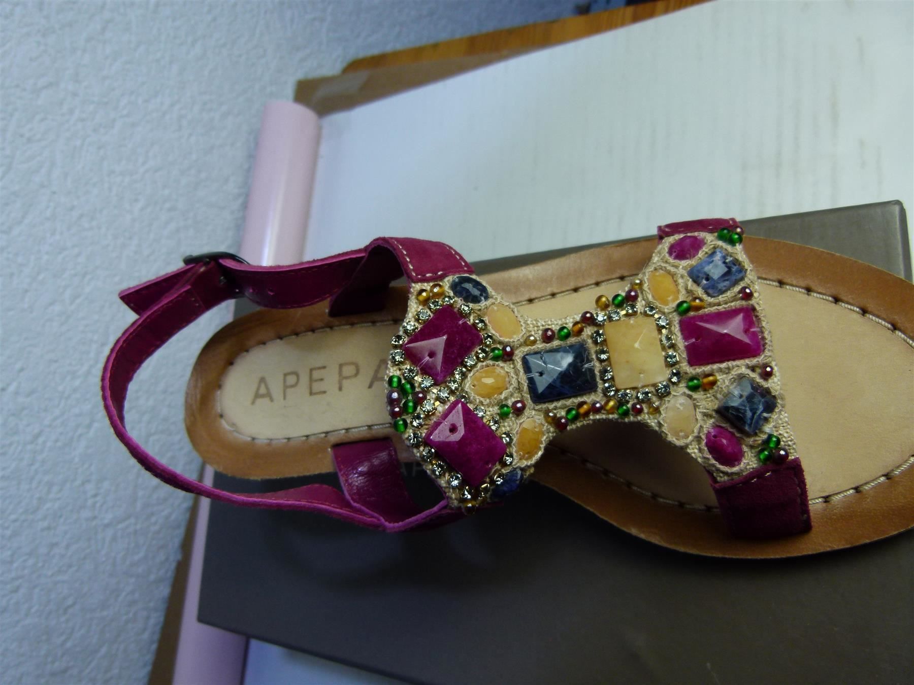 Damenschuhe: Apepazza Sandale Gr. 39 Lp; 218 – Neu und originalverpackt aus Uerkheim von Justi.y 6
