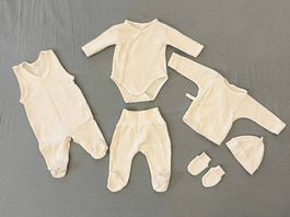 Babykleidung-set 6-teilig, Gr. 56