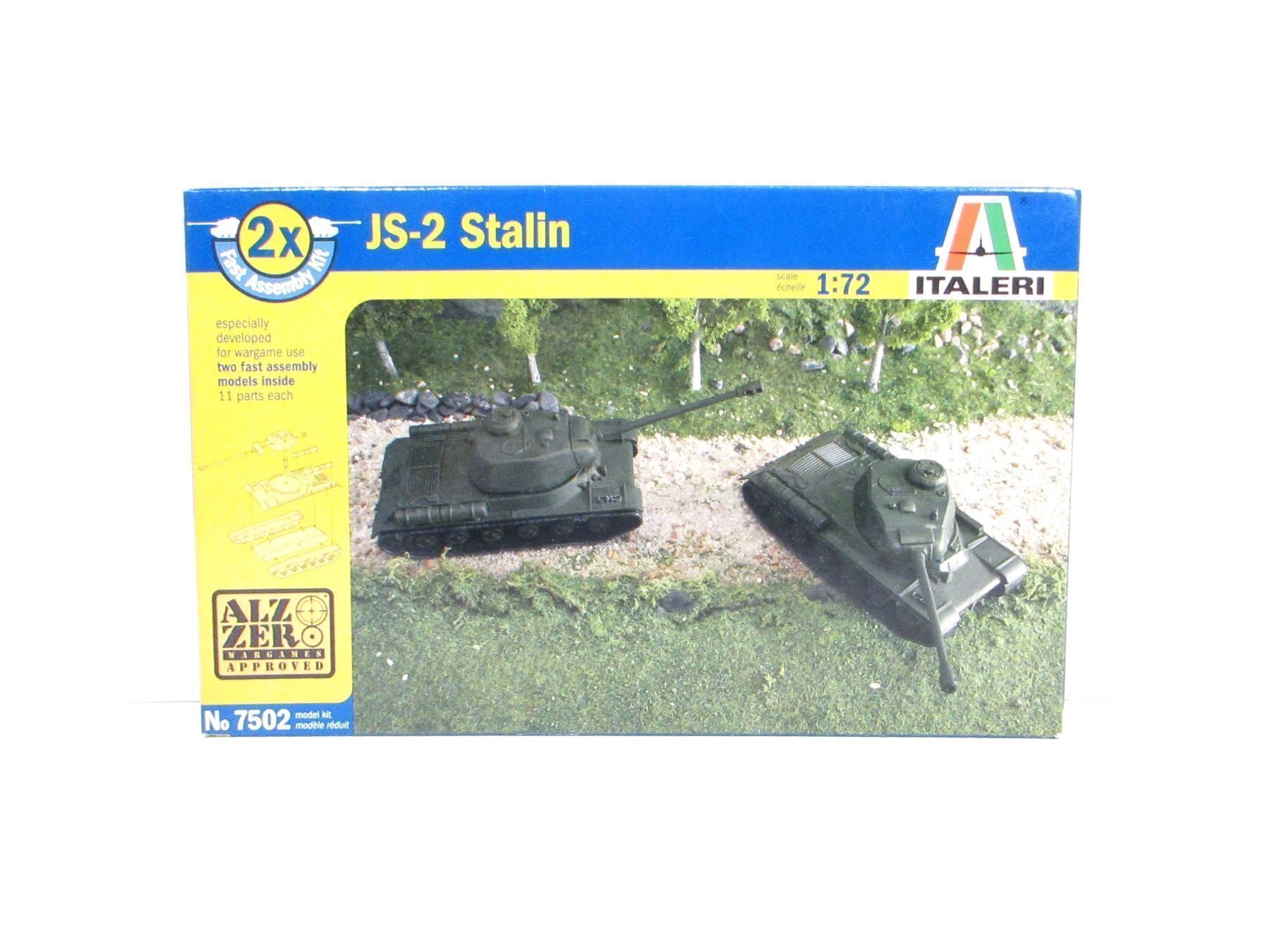 Italeri Kits de montage: Italeri 7502 JS-2 Stalin Panzer 1:72 – Neuf avec emballage d'origine à Olten par Heinrich875