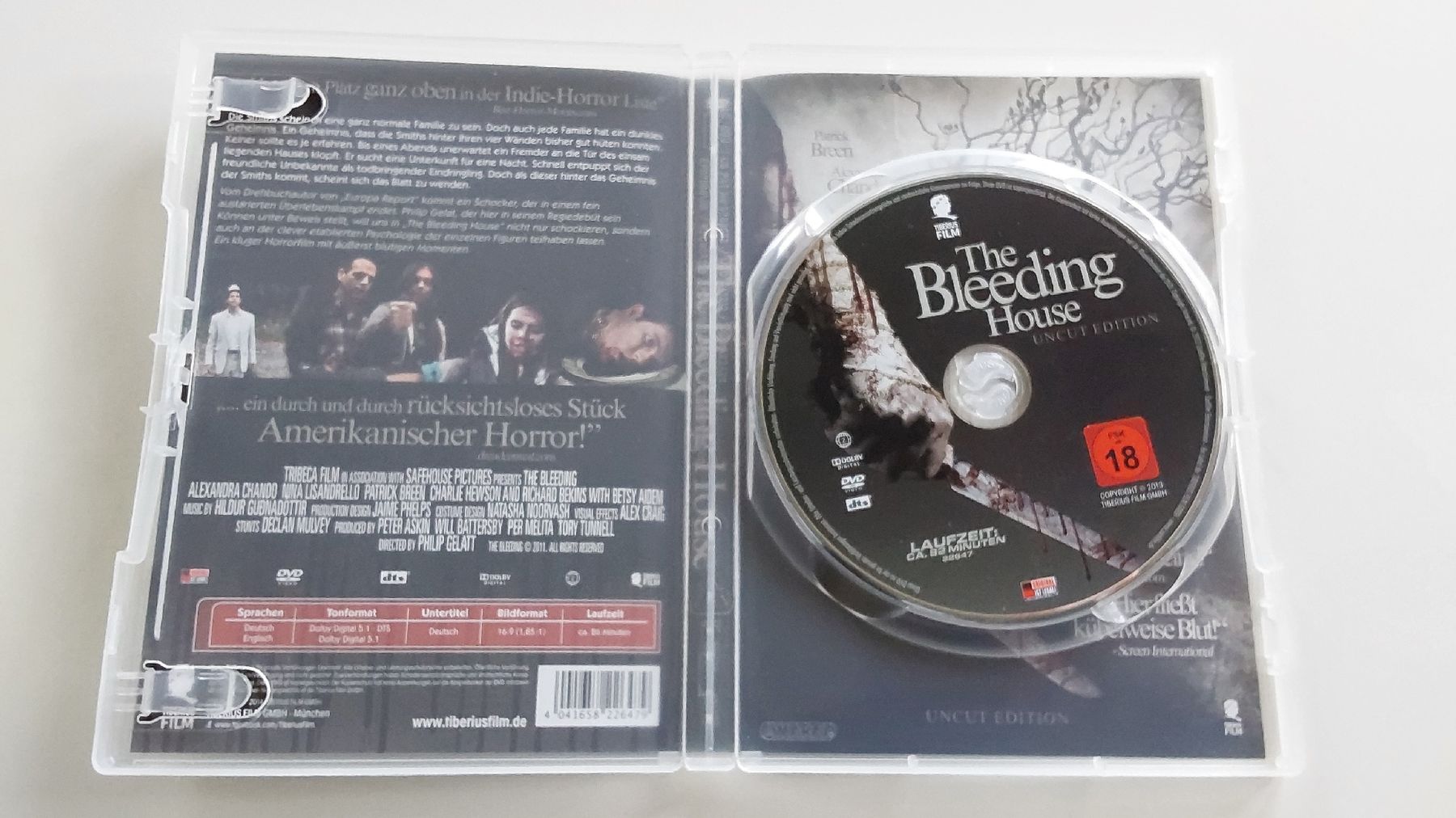 Tutti i DVDs: The Bleeding House - DVD Horror uncut Edition  – Usato da Worb venduto da niklas2001 2