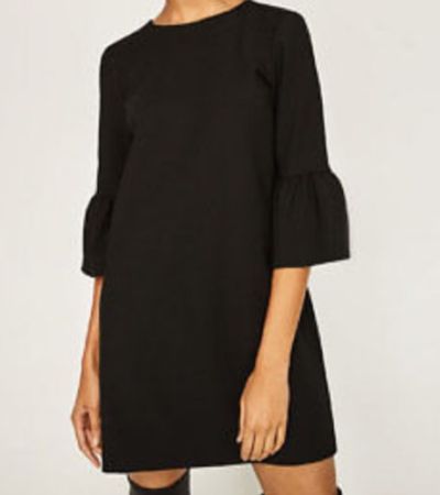 Zara Woman Black Dress, XS