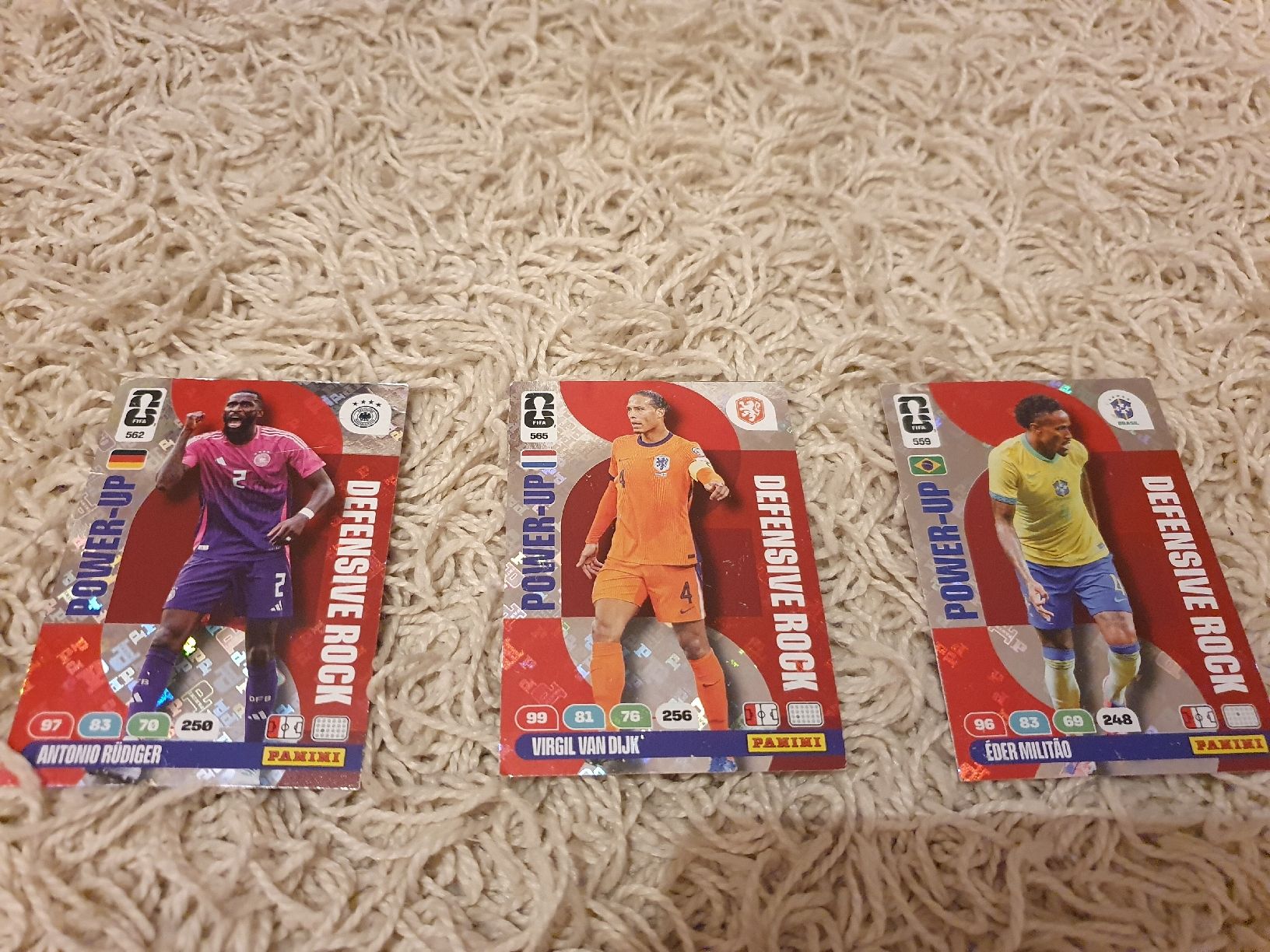 Panini Sammelbilder & Trading cards: Panini 3 DEFENSIVE ROCK – Gebraucht aus Tenniken von sina8680