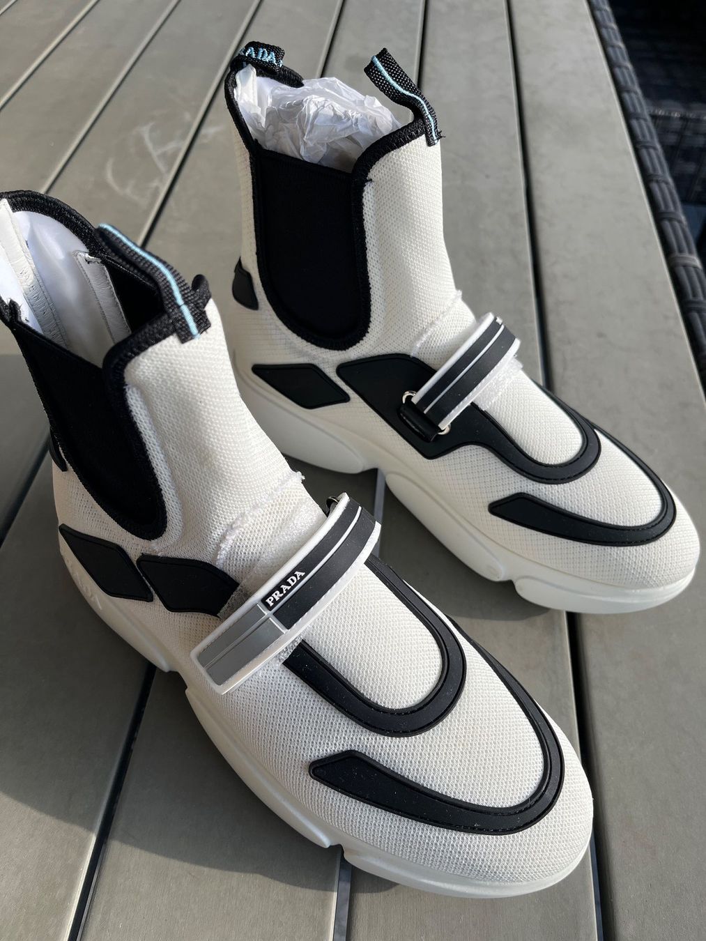 Prada Scarpe da donna: NEW Prada Cloudburst Sneakers size 38.5 – Nuovo (secondo la descrizione) da Wilen b. Wollerau venduto da crabbe