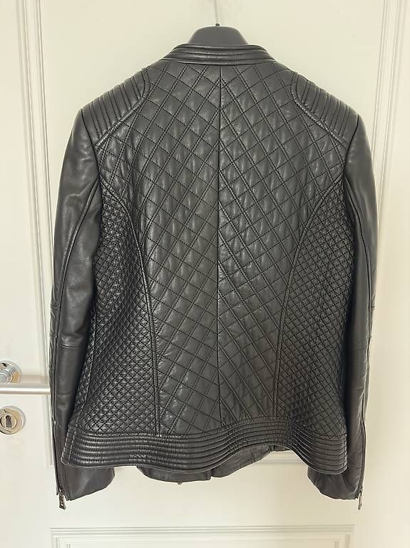 Jacken: SCHWARZE GESTEPPTE LEDERJACKE (ECHT-LEDER) – Neu und originalverpackt aus Sirnach von ang_5vct 1