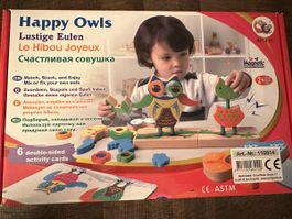 Zuordnungsspiel Lustige Eulen (Happy Owls)