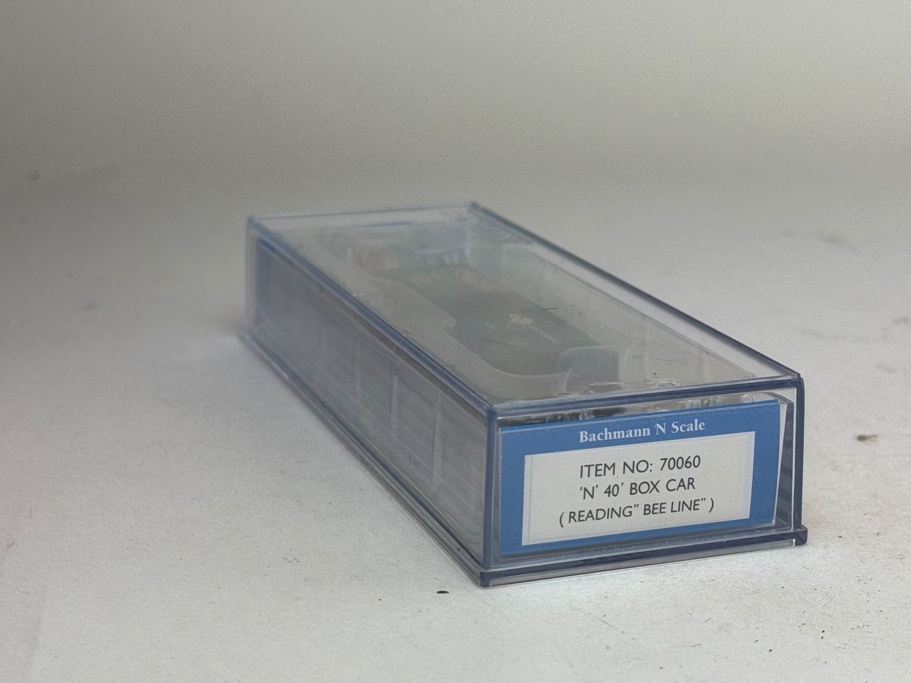 Modelleisenbahnen: EX-  Bachmann gedeckter Güterwagen Box Car Reading – Gebraucht aus Elm von Wikmtz 1