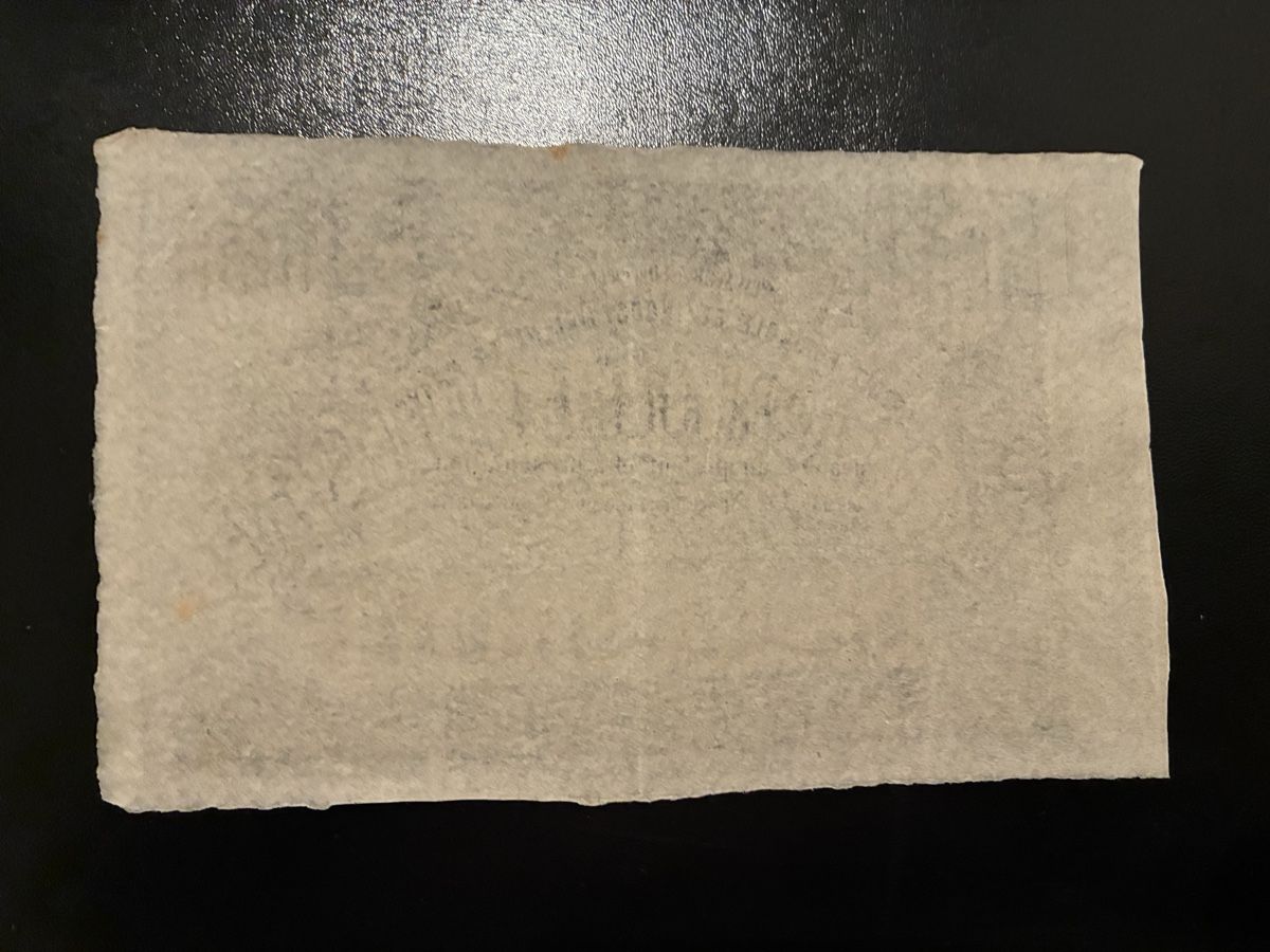 Banconote: 10 Francs 1866  – Usato da Dällikon venduto da Woldbanknoten 2