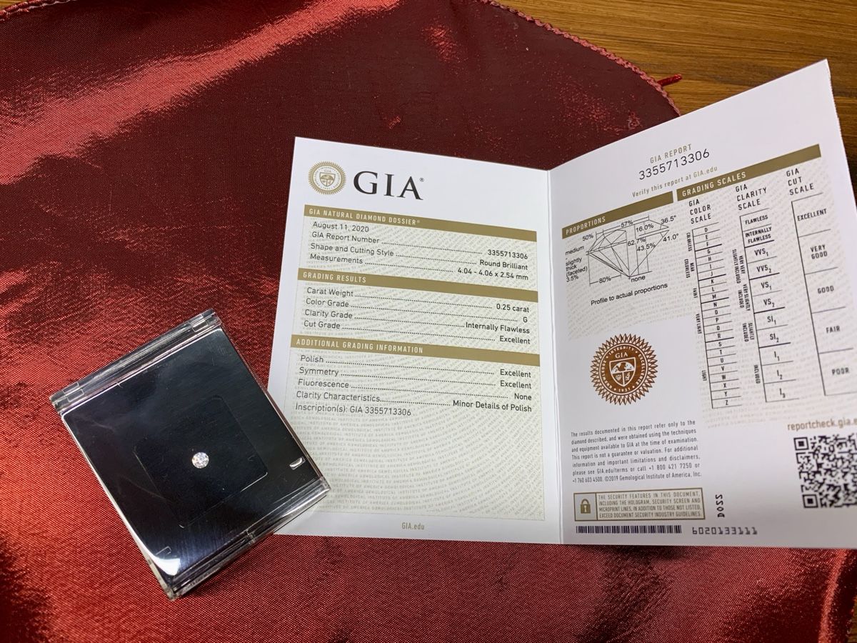 Pietre preziose: Diamant 0.25ct – Nuovo e nell'imballaggio originale da Rothenburg venduto da Surferboy1969