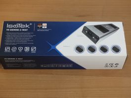 ISOTEK V5 GEMINI NETZLEISTE - CH - SILBER - NEU!