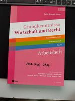 Grundkenntnisse Wirtschaft und Recht Arbeitsheft, fast neu
