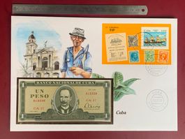 CUBA - NumisBrief 11.09.1985 Un Peso 1982 - 53. Congreso FIP