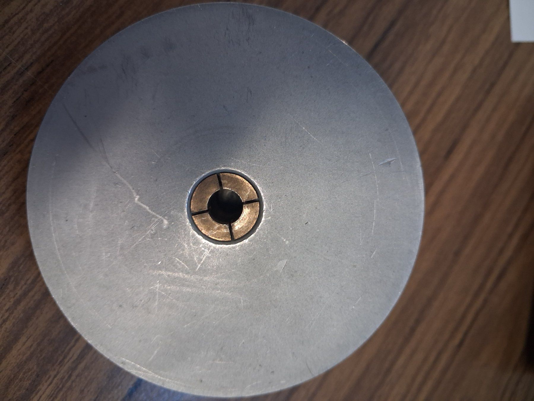 Tourne-disques: schwerer Plattenspieler Clamp mit Strobo – D'occasion à Wohlen AG par strowo 1