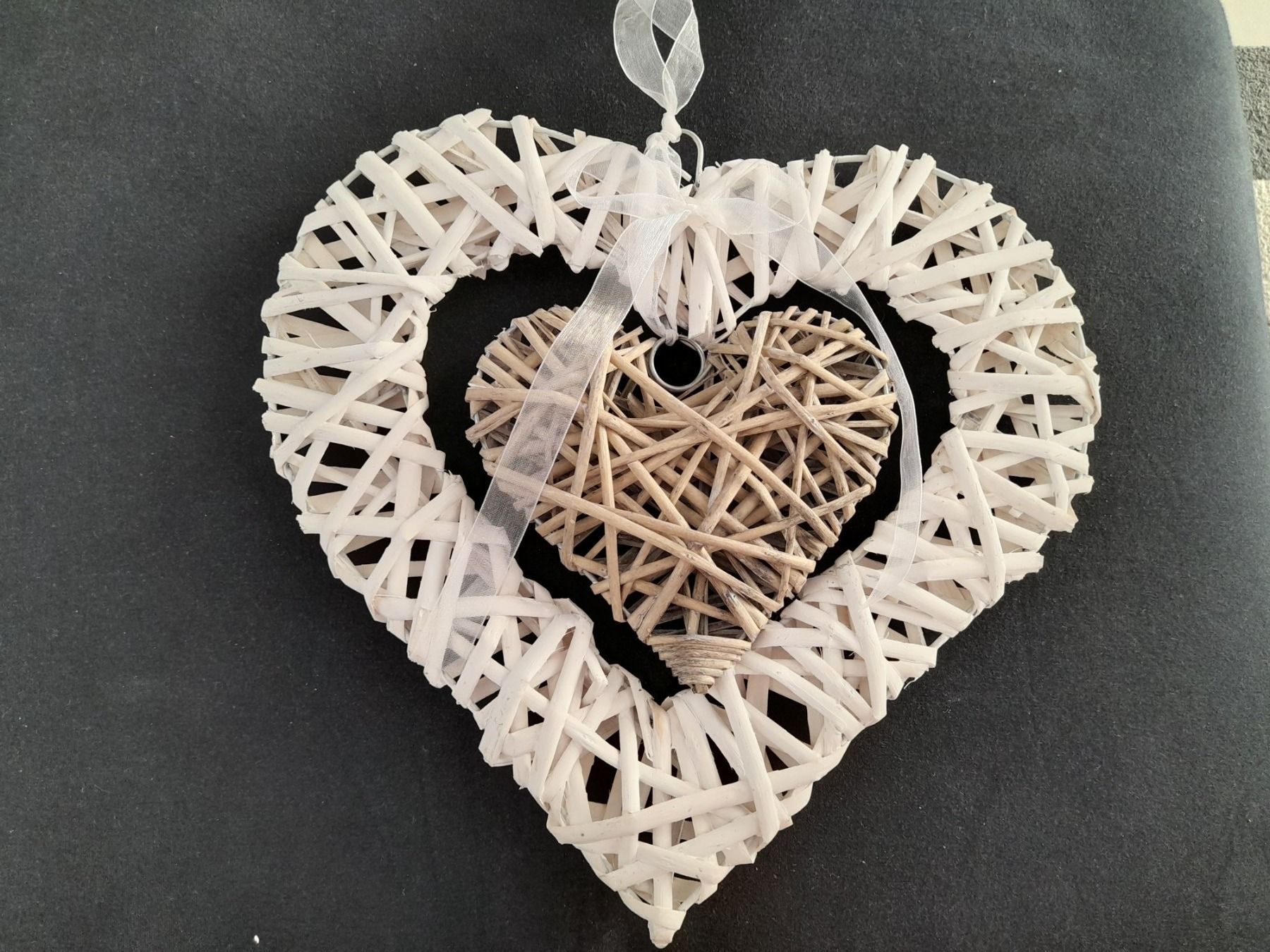 Tutte le decorazioni: Herz Aufhänger, Shabby Chic, Deko – Nuovo e nell'imballaggio originale da Eiken venduto da Lashar