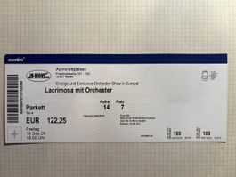 Lacrimosa mit Orchester/Chor Ticket Admiralspalast Berlin