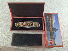 Falkner Klappmesser "Schöne Schweiz " Postauto