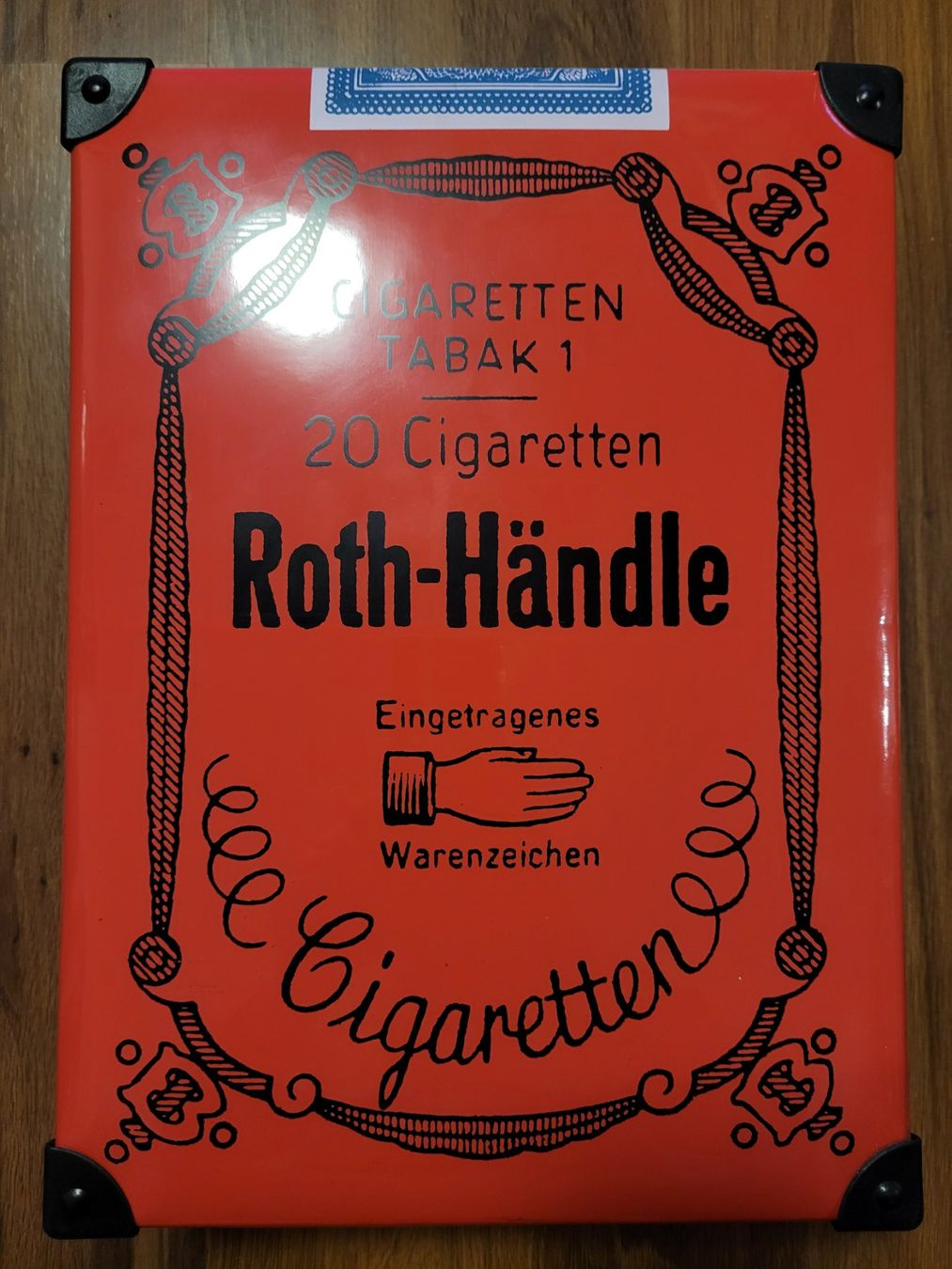 Reisekoffer: Roth - Händle Werbung ca. 60er oder 70er Jahre Sehr selten – Gebraucht aus Sevelen von ste_ph9z