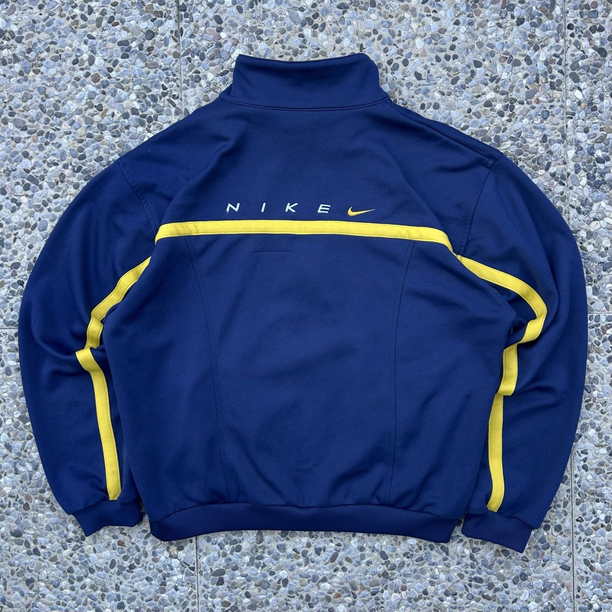 Nike Giacche: Vintage Nike Blue Track Jacket – Usato da brent venduto da fukusapes 3