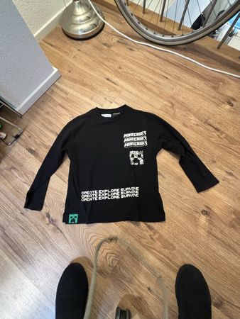 Zara Minecraft Shirt, Gr. 140, Langarm, Top Zustand!
