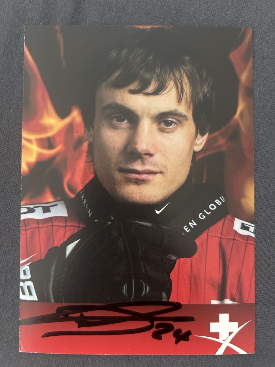 Autografi: Autogrammkarte Duri Camichel Nati Saison 2009/2010 – Usato da Langnau im Emmental venduto da Iriss