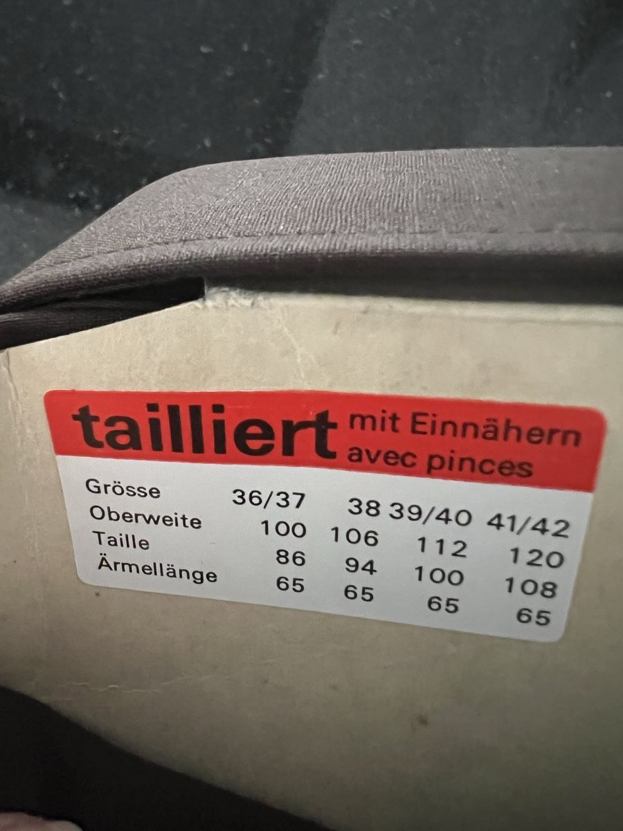 Camicie: Hemd, Gr. 37, braun – Nuovo e nell'imballaggio originale da Schöftland venduto da mamajasima5 3