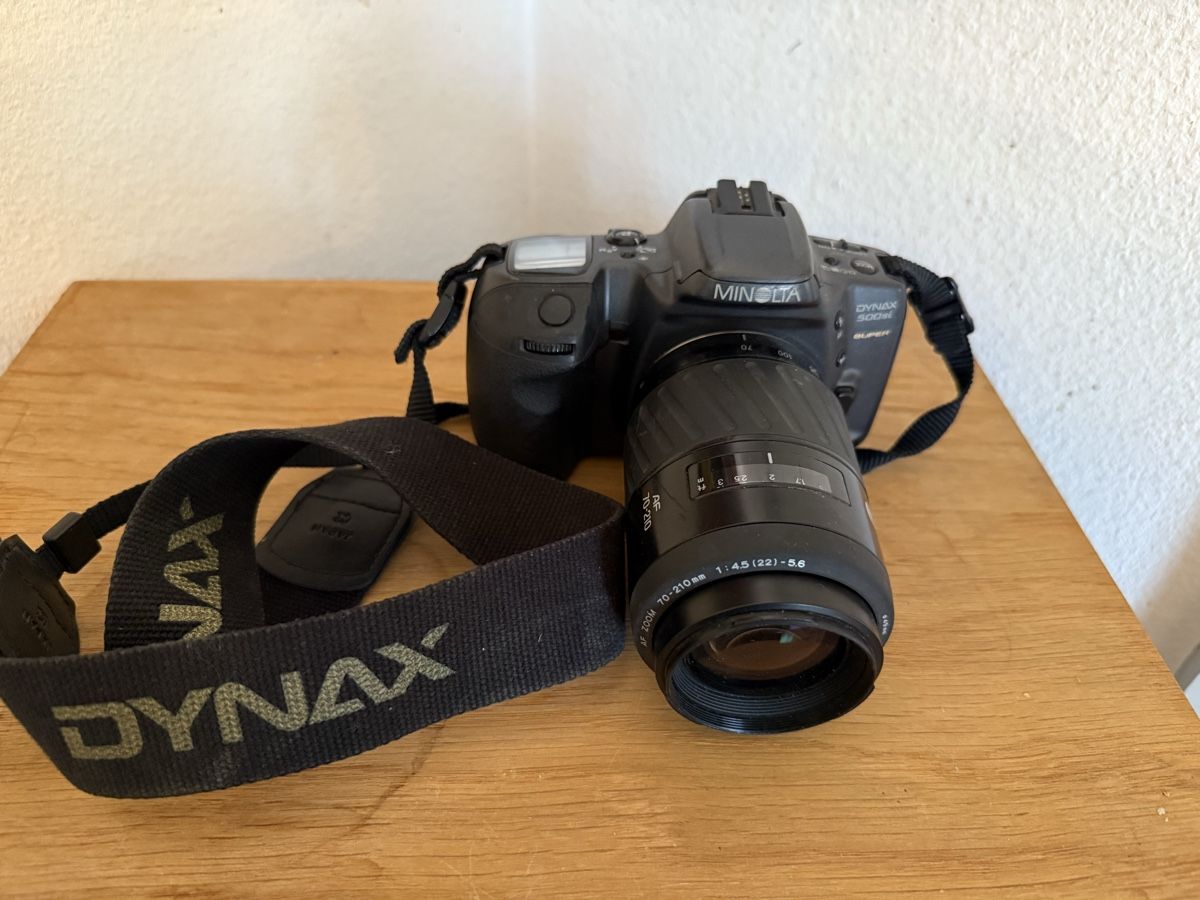 Minolta Kamera: Minolta Dynax 500si Super Spiegelreflexkamera mit Objektiv – Gebraucht aus Birsfelden von mah_6yvz 6