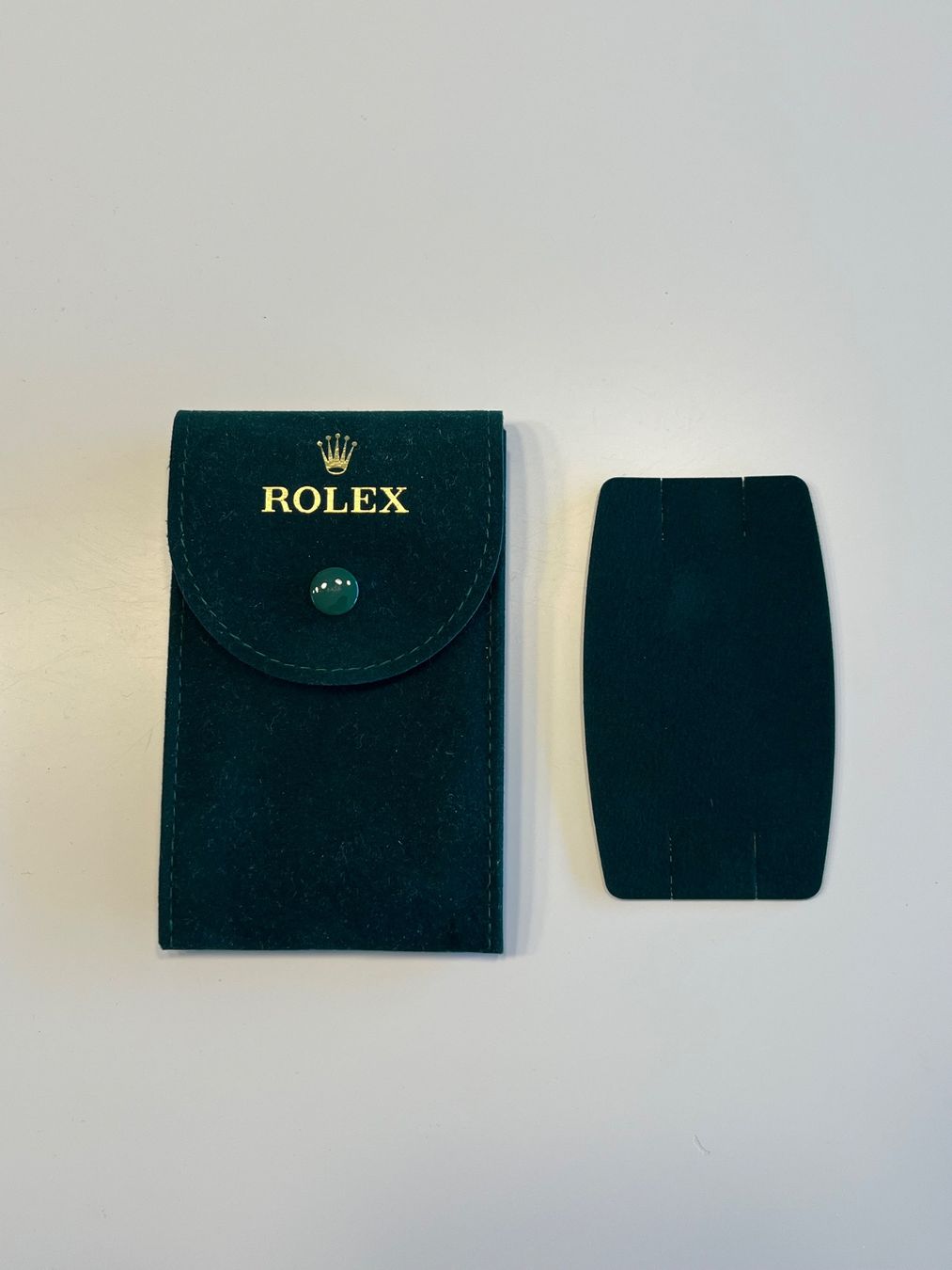 Scatole porta orologi: Rolex Pochette / Etui / Pouch - Grün – Usato da Bern venduto da TempusHelvetica