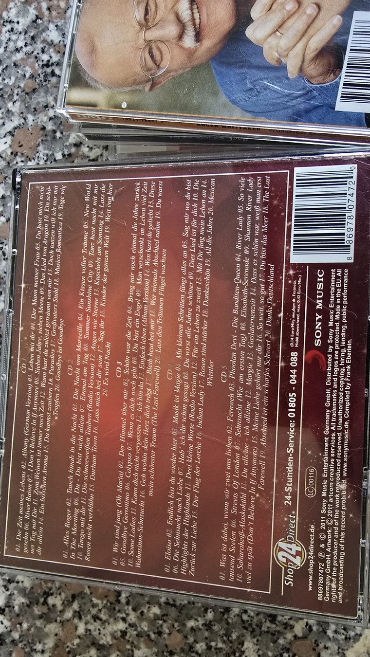 CDs: CDs Michael Hirt, Andy Borg, W. Whittaker, Wolfgang set4 – Gebraucht aus wallisellen von funkelsternchen5 5