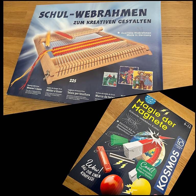 Webrahmen: Schul-Webrahmen + Magie der Magnete – Gebraucht aus Bern von cpiller01