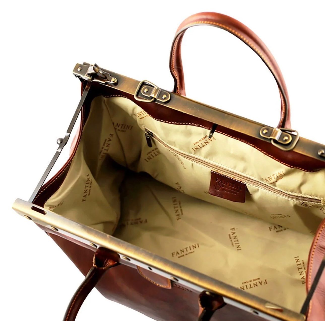 Borse: Reisetasche Leder Mumbai - Farbe: Braun – Nuovo e nell'imballaggio originale da Wittenbach venduto da WWW.DRILUBAGS.CH 4
