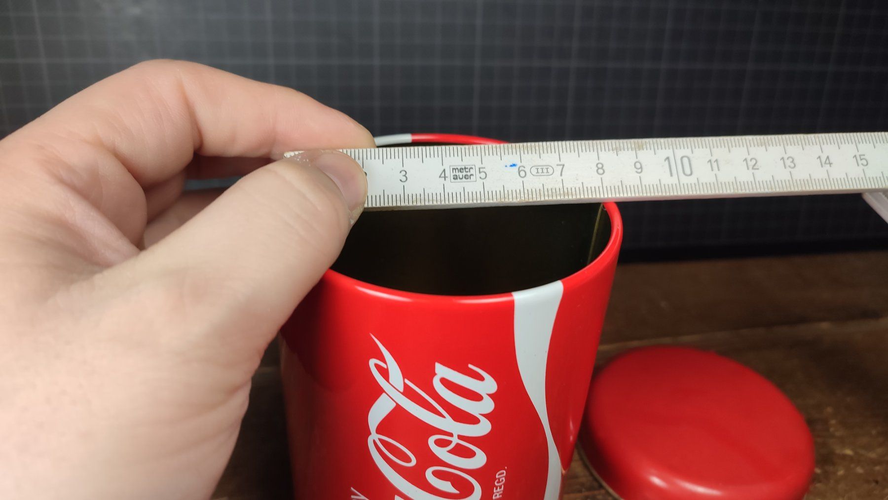 Barattoli: Wunderschöne alte COCA-COLA Büchse – Usato da Gelterkinden venduto da MYSTOREFORYOU4460 1