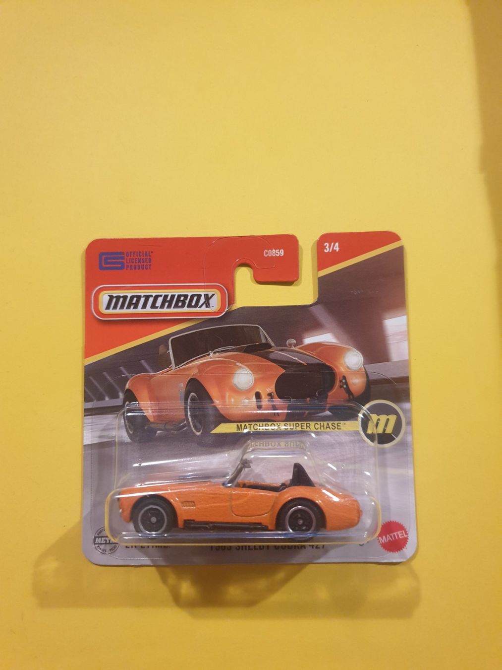 Matchbox Modellini d'auto: Matchbox 1965 SHELBY COBRA 427 "SUPER CHASE" – Nuovo e nell'imballaggio originale da Oftringen venduto da Rotor