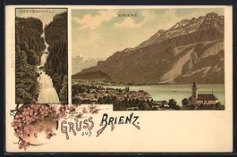 Litho Brienz, Teilansicht mit Blick auf 