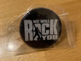 Queen Pin Anstecker Punk Metal Rock Band