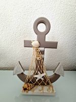 Maritime Sommer deko, Dekoration, Meer, Anker, Muschel, Holz