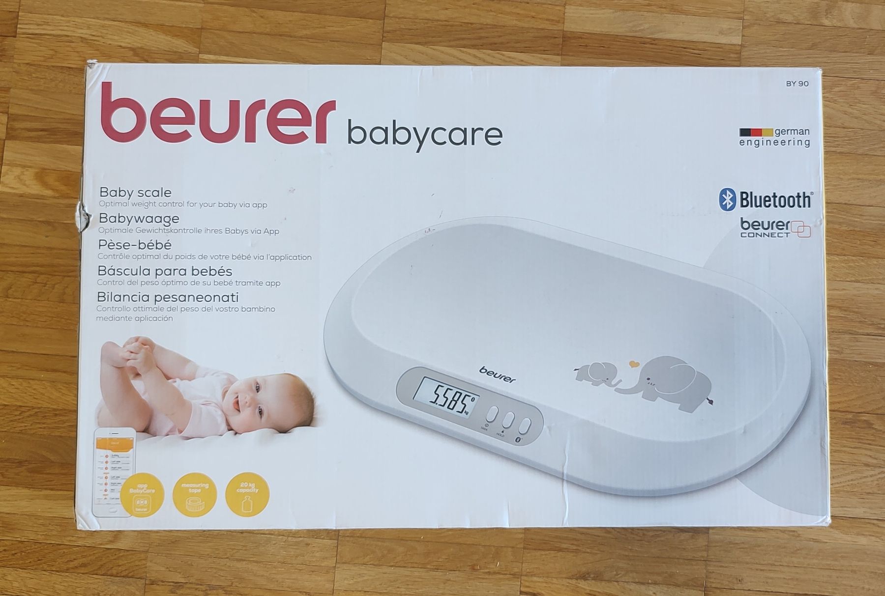 Beurer Autre équipement bébé: Beurer Babywaage BY90 Bluetooth – D'occasion à Zürich par dim_7kzy 1