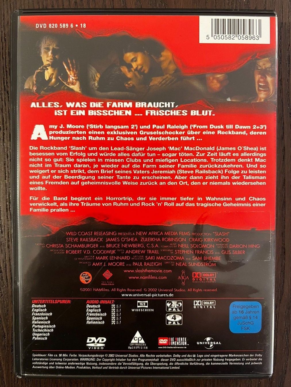 Tutti i DVDs: Slash - Es ist Erntezeit – Usato da Zürich venduto da FilmFreunde 1
