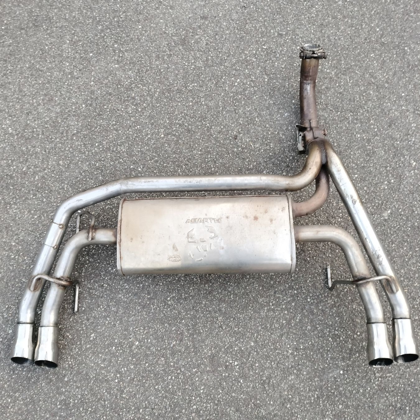 Abarth Échappements: Auspuff/Echappement Record Monza Abarth 500/595 – Défectueux à Vernayaz par  1