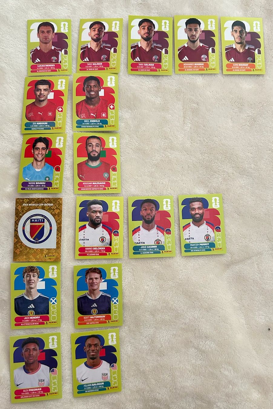 Panini Carte collezionabili: Échange/Vente Panini 2026 – Usato da Troistorrents venduto da ElaABesse1 2