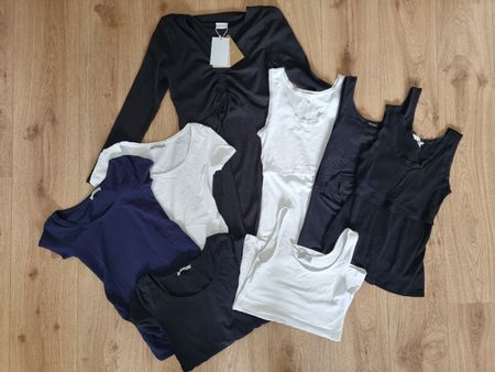 Paket Umstands- & Stillmode Gr. M – 8 Teile inkl. Kleid NEU