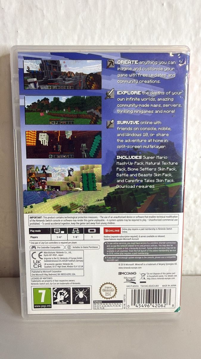 Nintendo Spiele: Minecraft - Nintendo Switch Game – Gebraucht aus Ehrendingen von bubulence 1