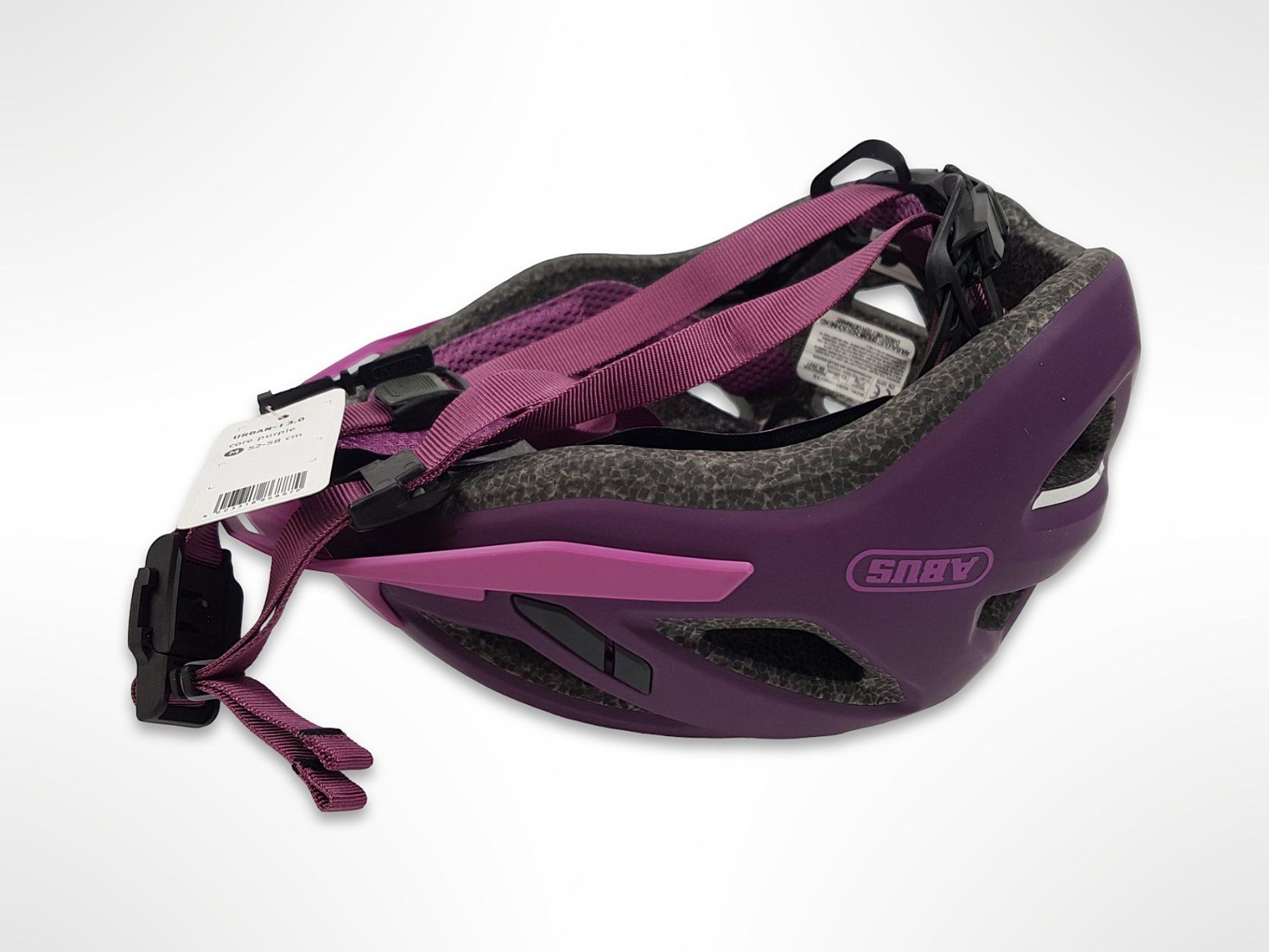 Abus Helme: ABUS Urban Velohelm violett Gr. M – Neu (gemäss Beschreibung) aus Suhr von Restwert_Suhr 3