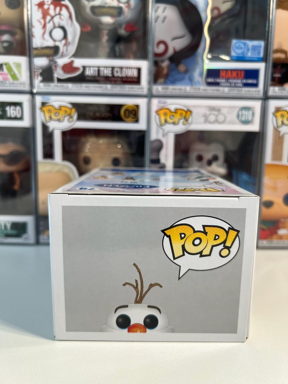 Funko Statuette: Funko POP Disney Frozen Olaf Glow Limitée Comic Con 2014 – Usato da Le Mouret venduto da perfectbijou 4