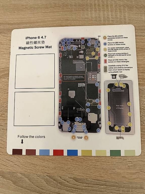 Telefoni cellulari / Smartphones: iPhone 6 magnetic map – Usato da Huttwil venduto da Userabcde