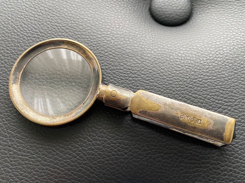 Schöne antike Lupe DEPOSE Kaufen auf Ricardo