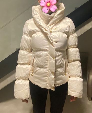 Daunenjacke tailliert Perlmutt Schimmer Winterjacke 💜NEU💜