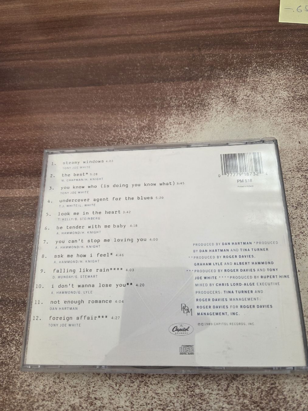 CD: Tina Turner - Foreign Affair – Usato da Wattenwil venduto da Mage66 1